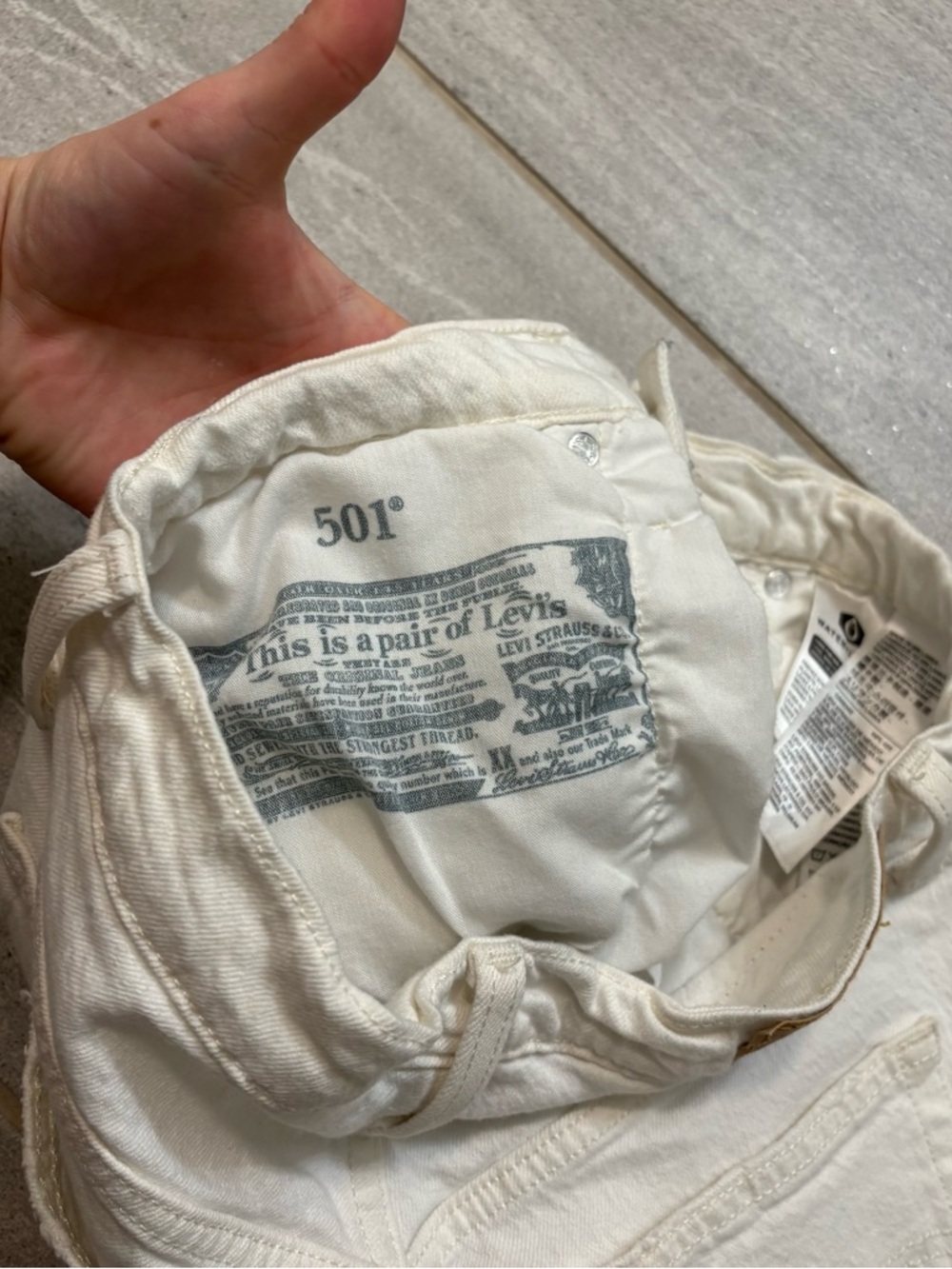LEVI'S 501 High Rise Womens Denim Shorts - Picture 8 of 10